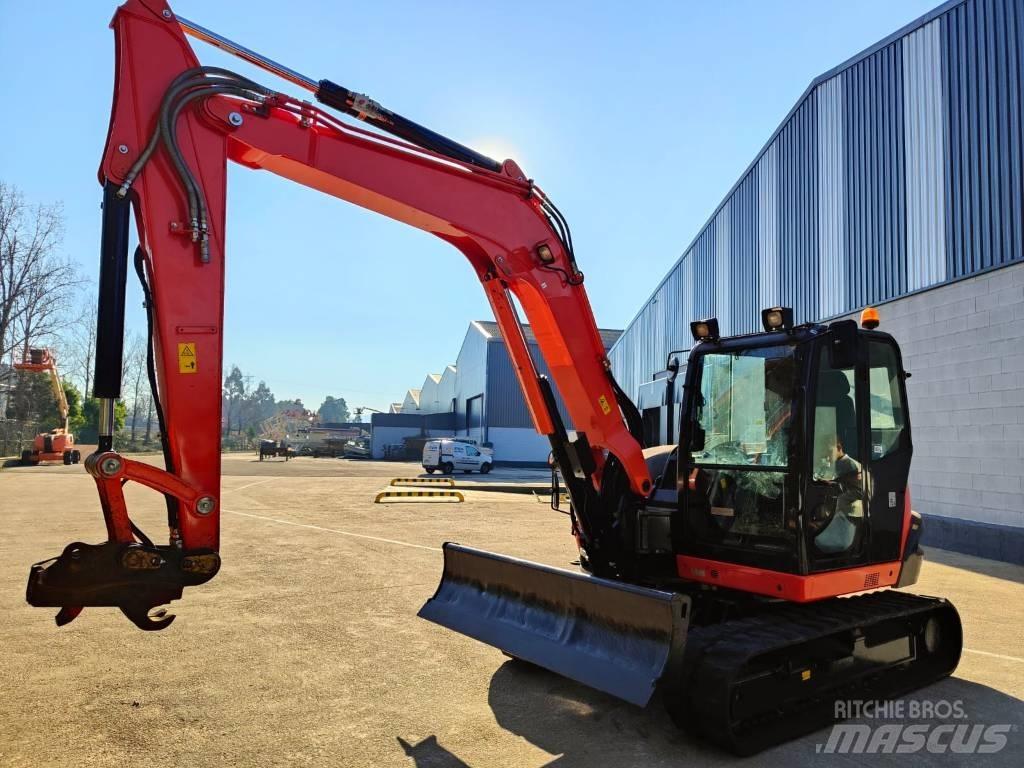 Kubota KX080-4a2 中型挖掘机