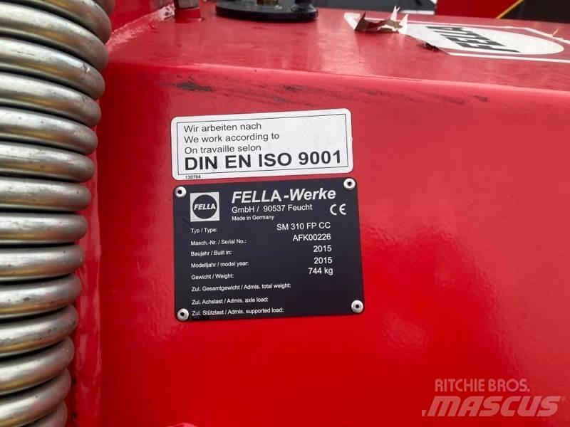 Fella SM 310 FP 割草调节装置