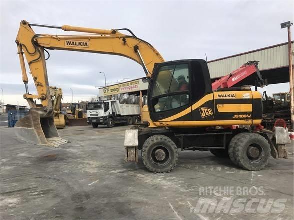 JCB JS 160 W 轮式挖掘机