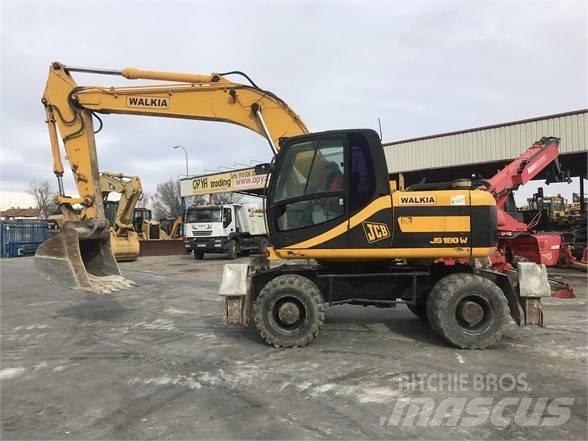 JCB JS 160 W 轮式挖掘机