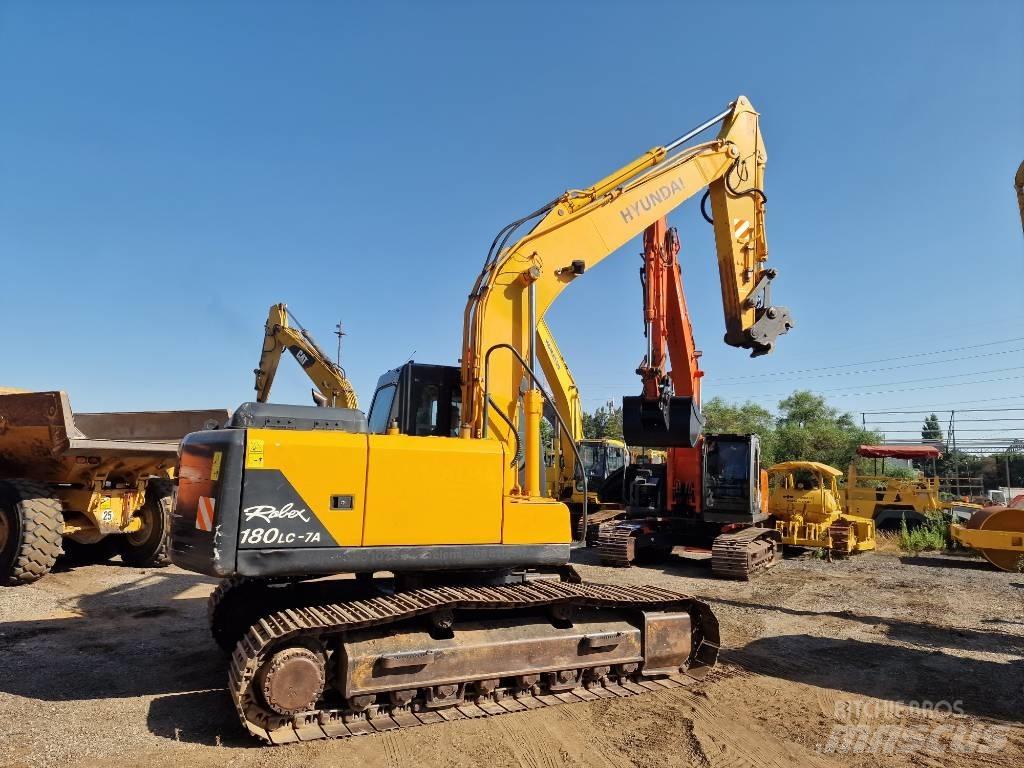 Hyundai R180LC-7 履带挖掘机