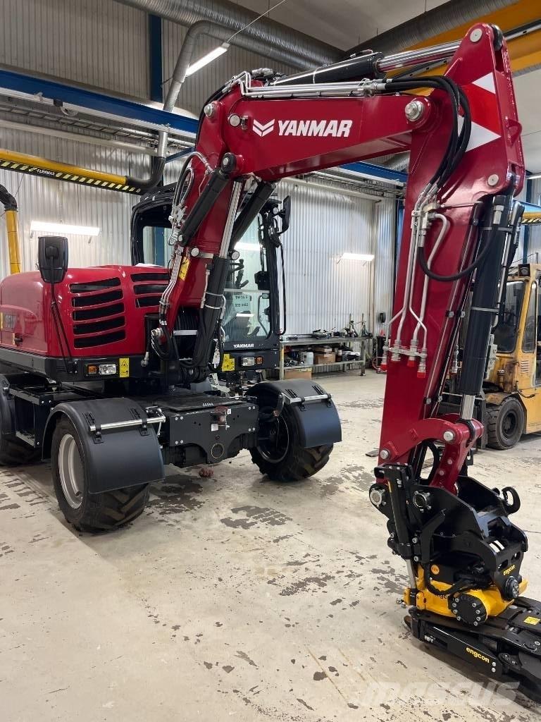 Yanmar B 95 W 轮式挖掘机