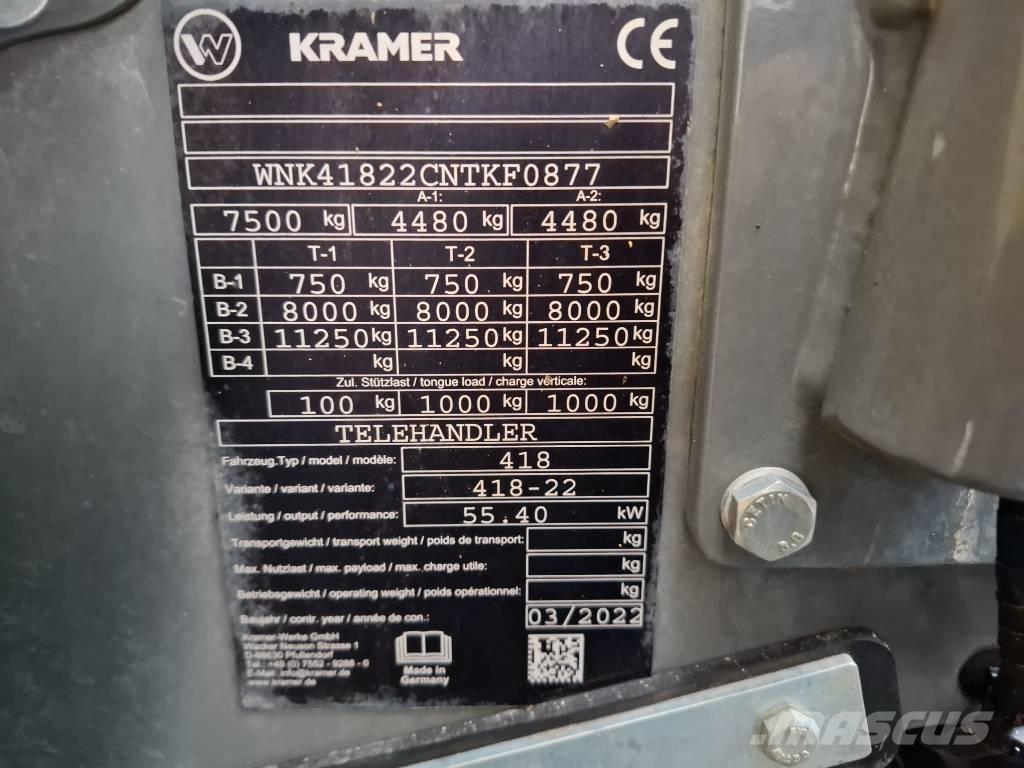 Kramer-allrad 2706 伸缩轮式装载机