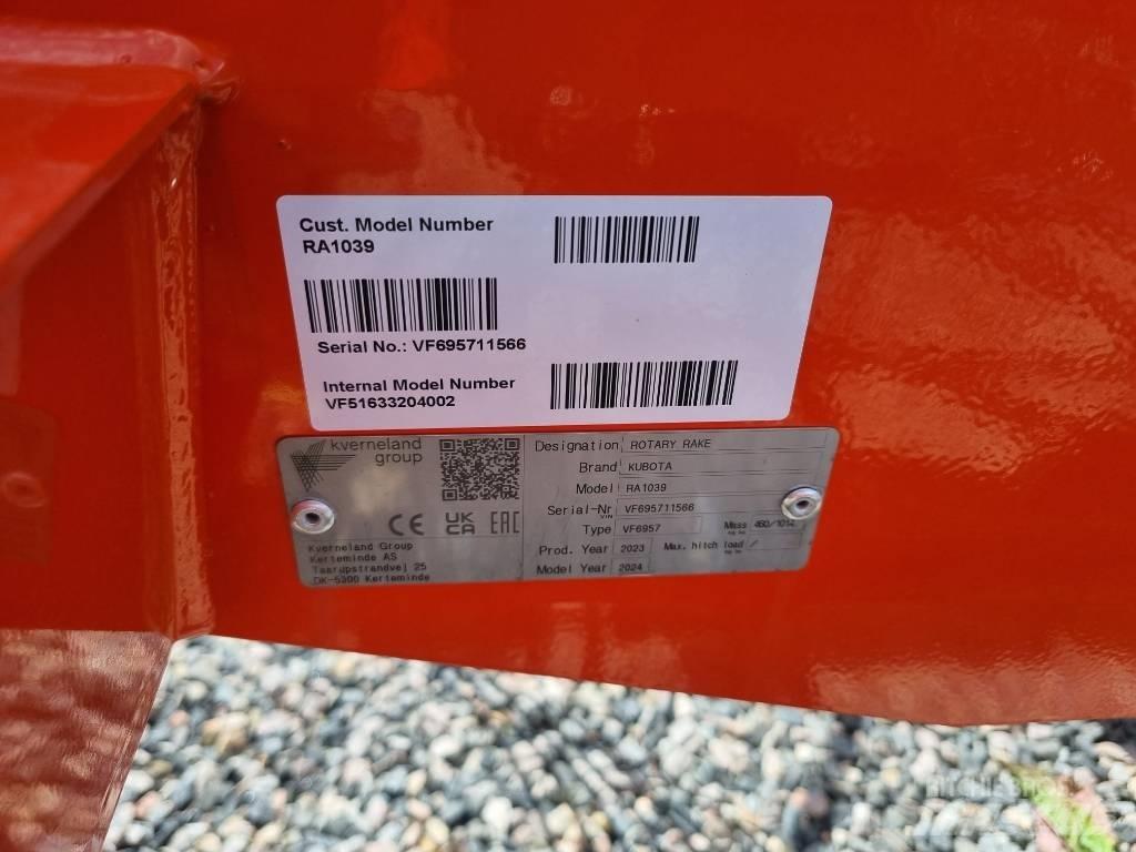 Kubota RA 1039 料堆整形机