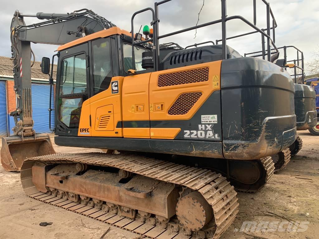 Hyundai HX220A L 履带挖掘机