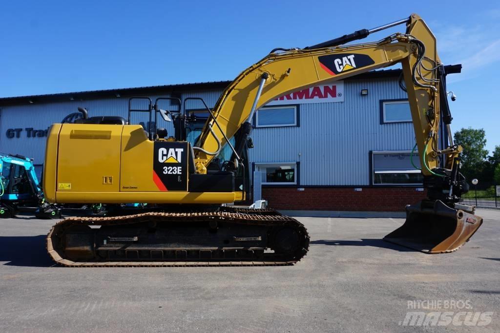 CAT 323EL *Uthyres* 履带挖掘机