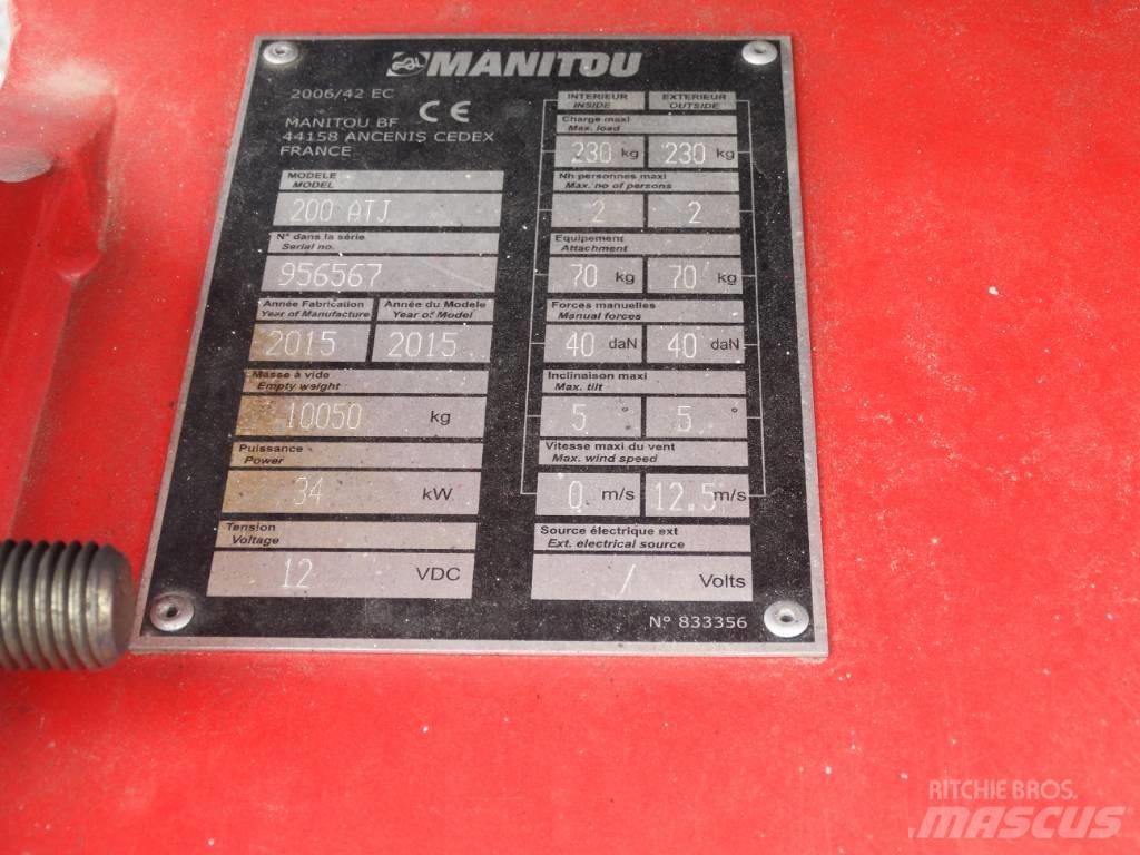 Manitou 200 ATJ 曲臂高空工作平台