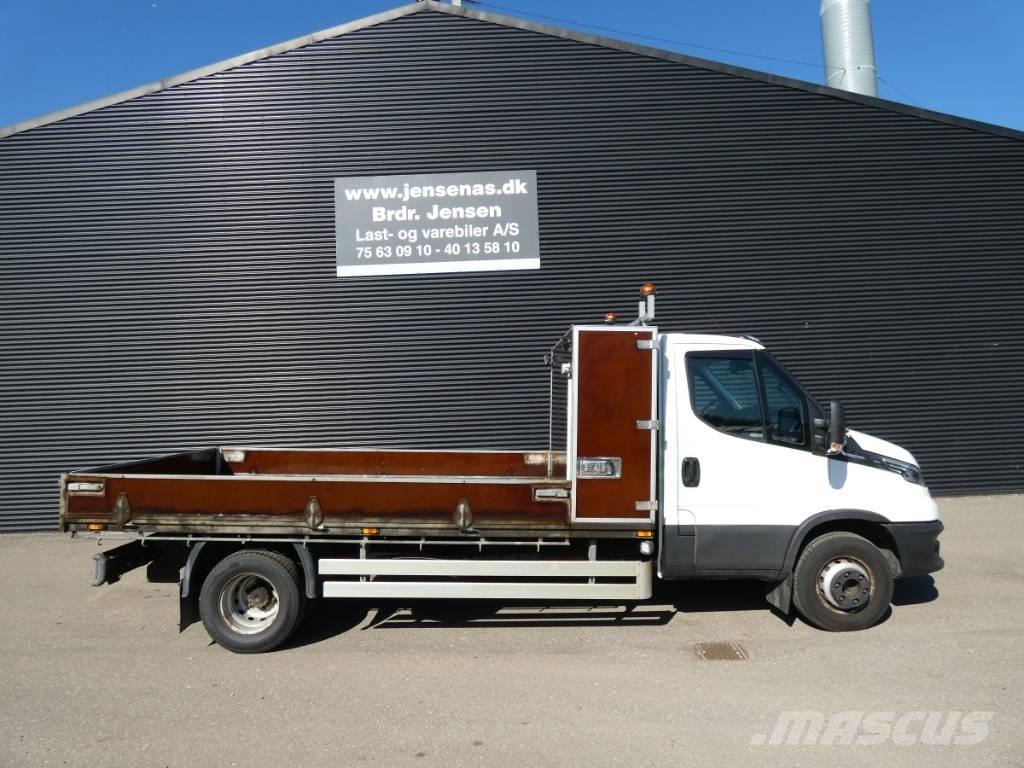 Iveco 70C 18 平板栏板货车