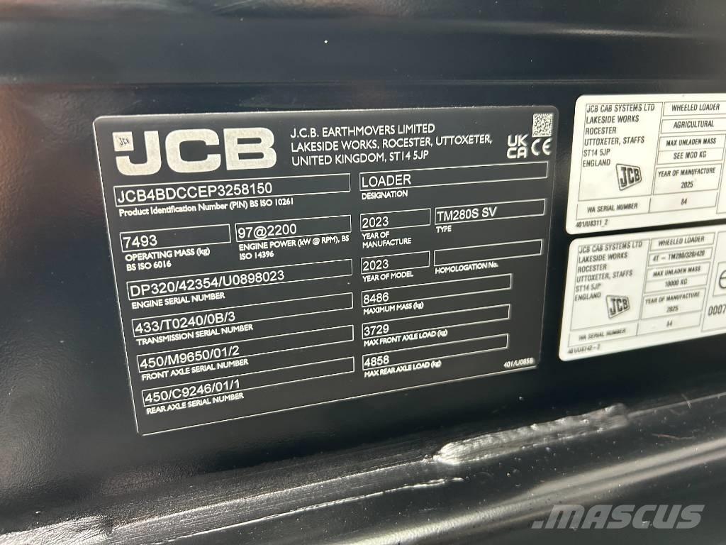 JCB TM280S 电动叉车