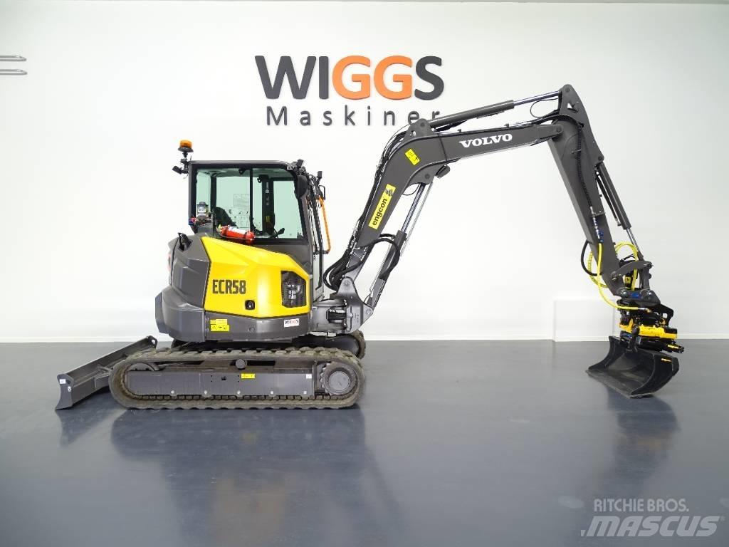 Volvo ECR58F 小型挖掘机
