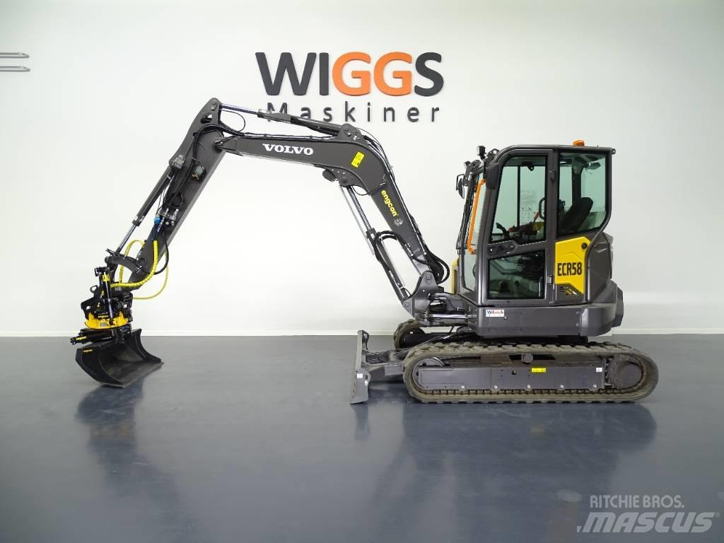 Volvo ECR58F 小型挖掘机