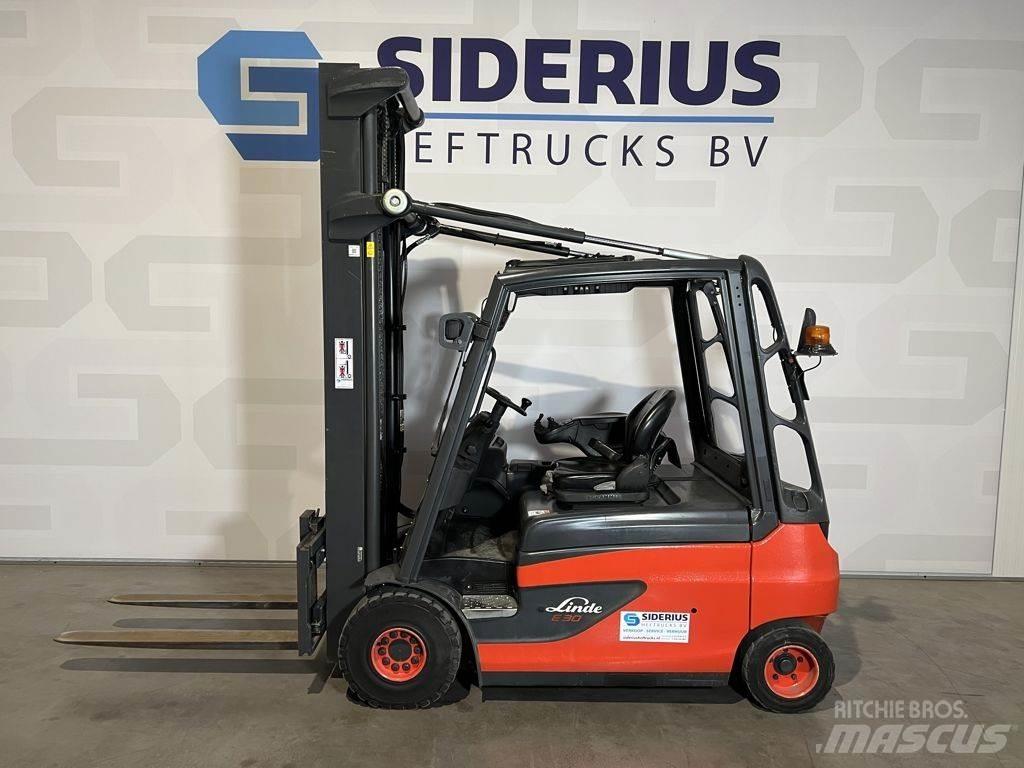 Linde E30L-01 电动叉车
