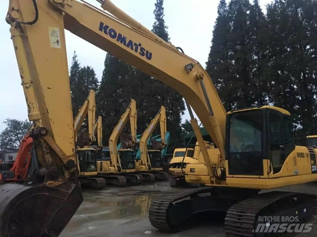 Komatsu pc200-7 履带挖掘机