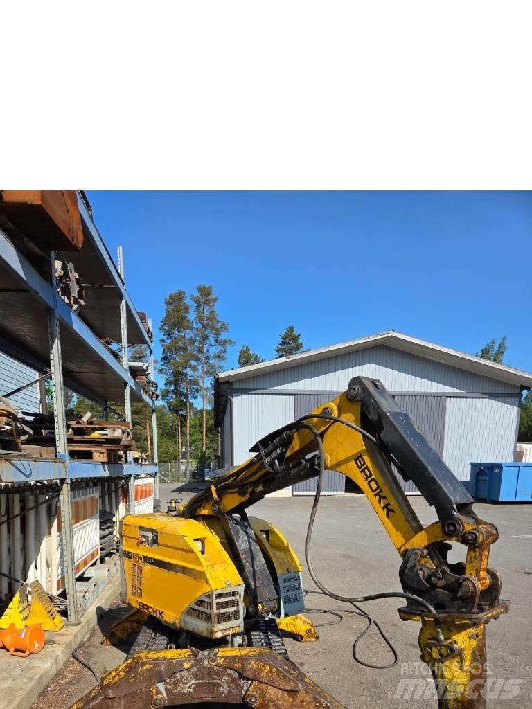 Brokk 160 组装挖掘机