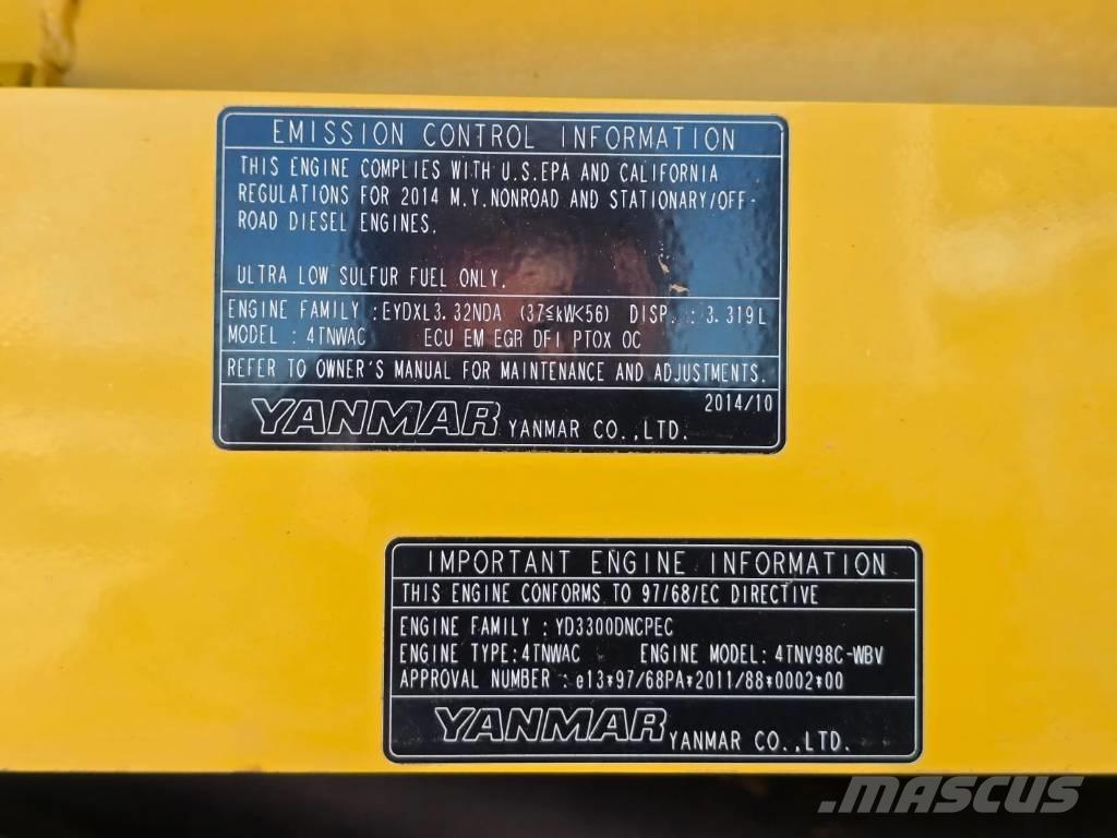 Yanmar Vio 80-1 中型挖掘机