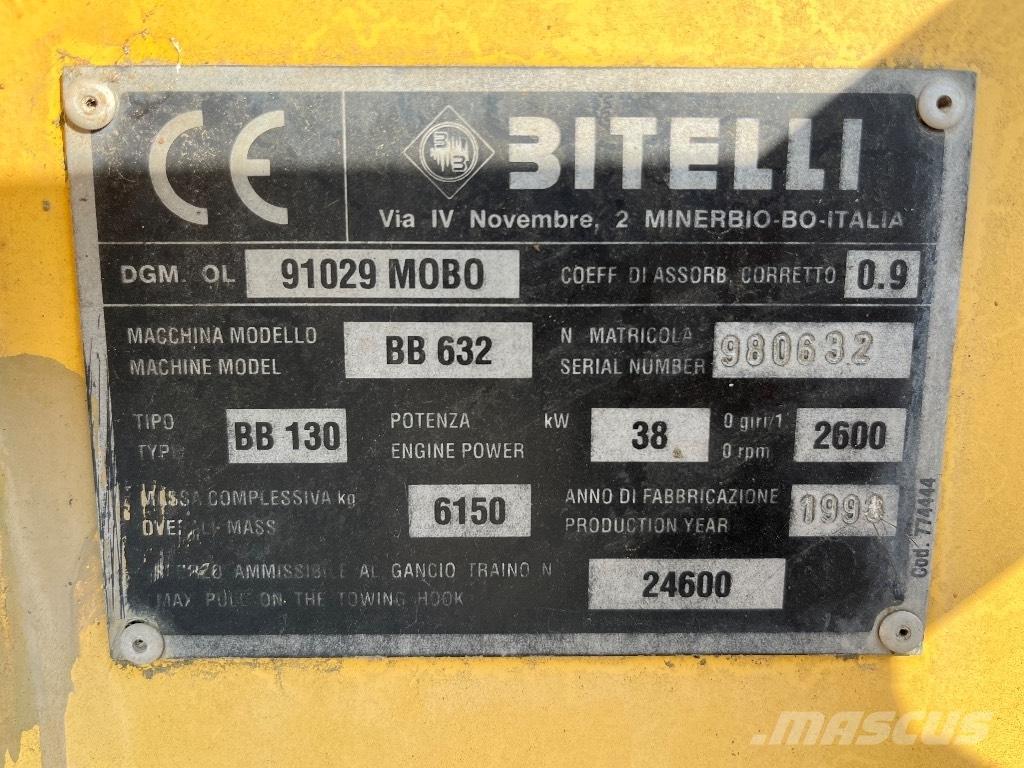 Bitelli BB 632 沥青摊铺机