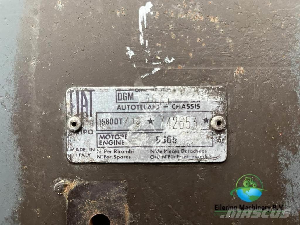 Fiat 1580 DT 拖拉机/农用车