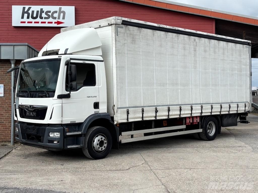 MAN TGM 15.250 篷布货车