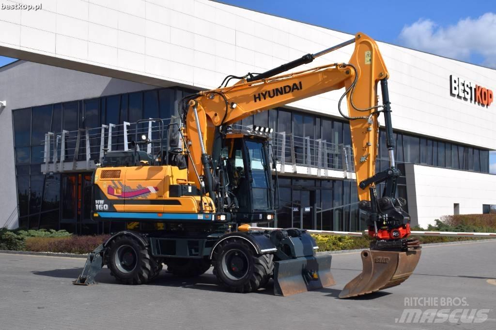 Hyundai HW 160 轮式挖掘机