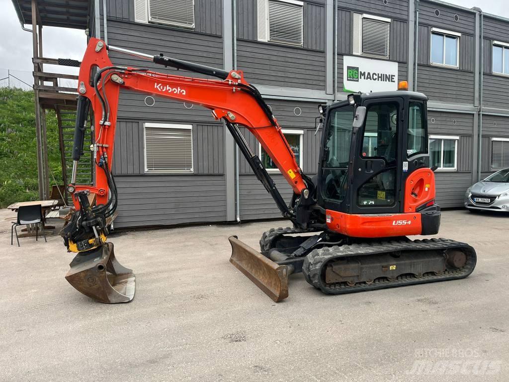 Kubota U 55-4 小型挖掘机
