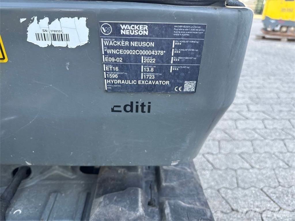 Wacker Neuson ET16 履带挖掘机