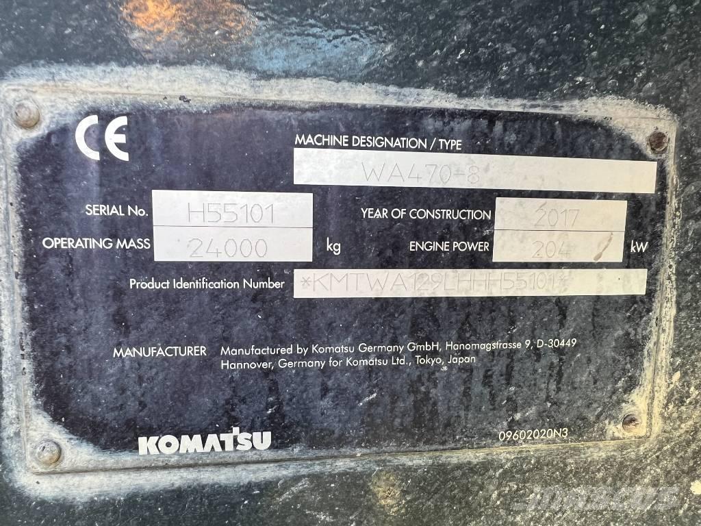 Komatsu WA 470-8 轮式装载机