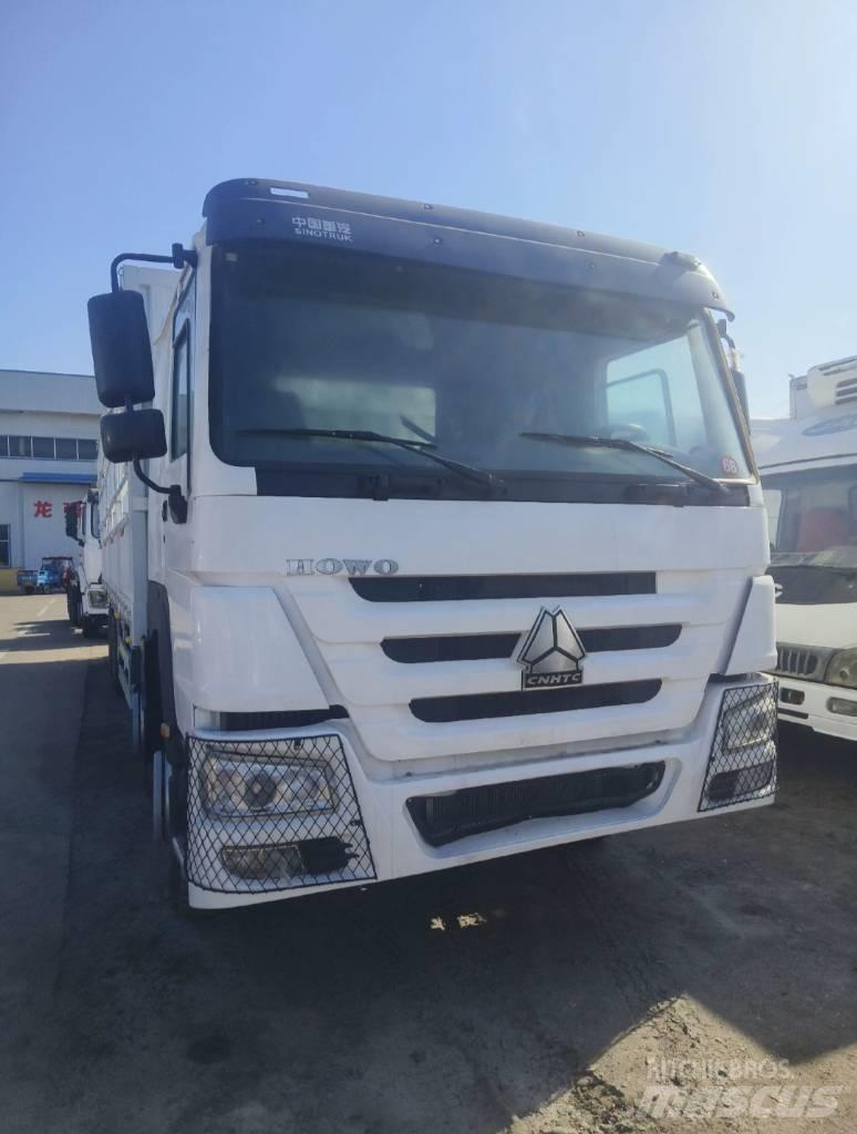 Howo 371 平板栏板货车