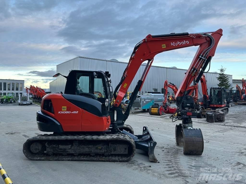 Kubota KX 080-4 小型挖掘机