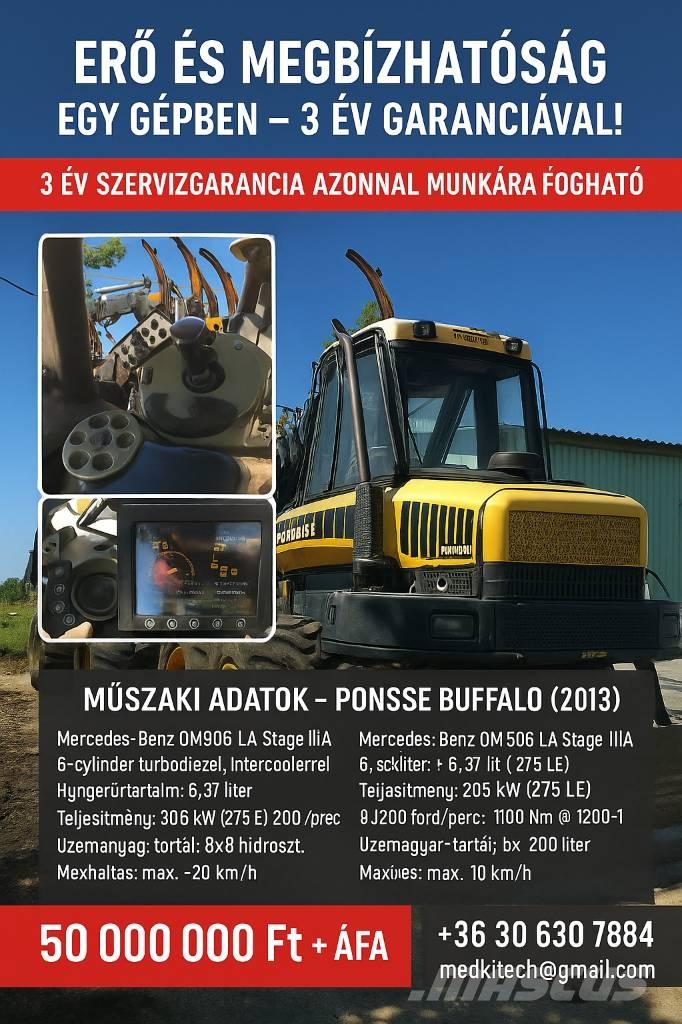 Ponsse Buffalo 8W 集运机