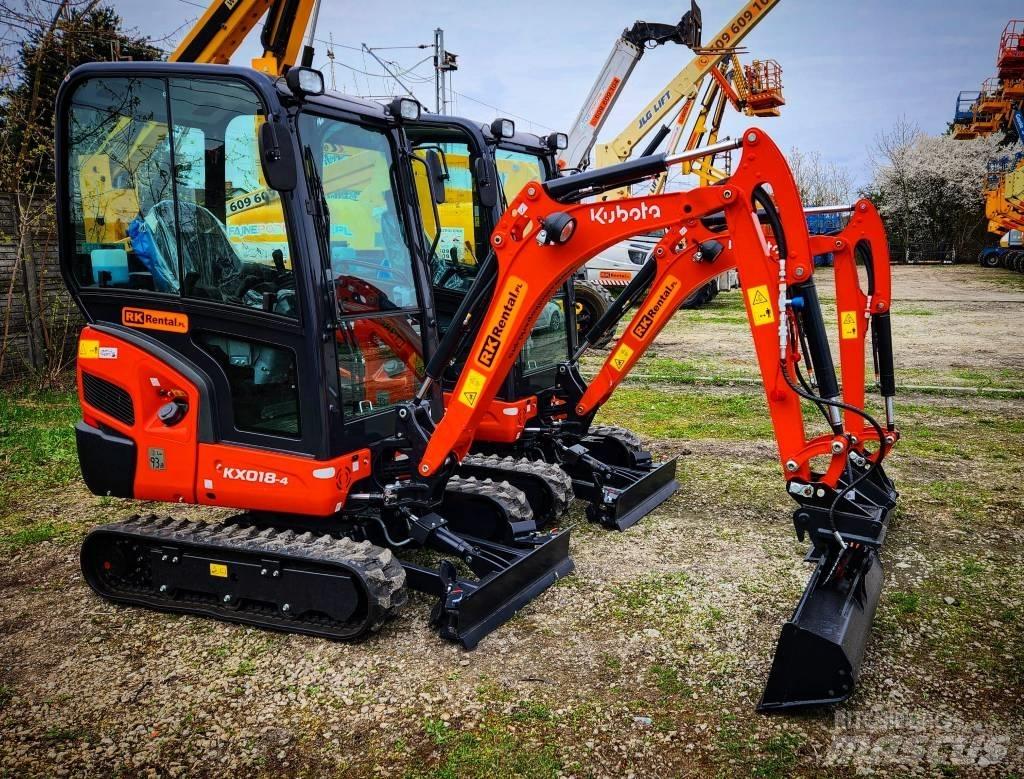 Kubota KX 018-4 小型挖掘机