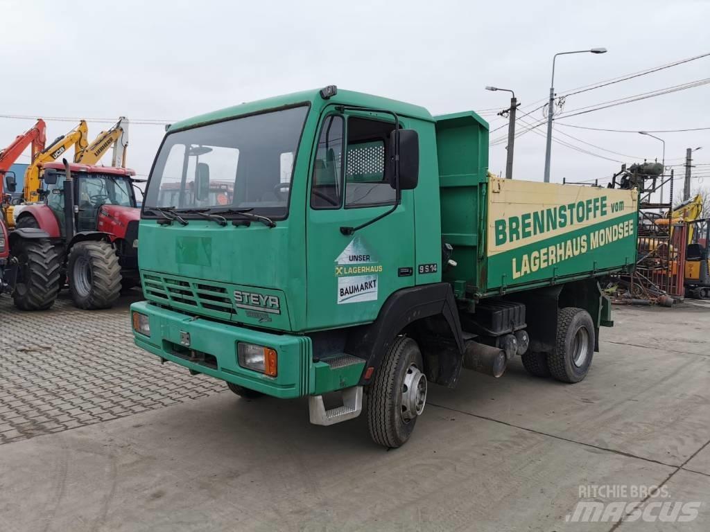 Steyr 9S14 倾卸拖车