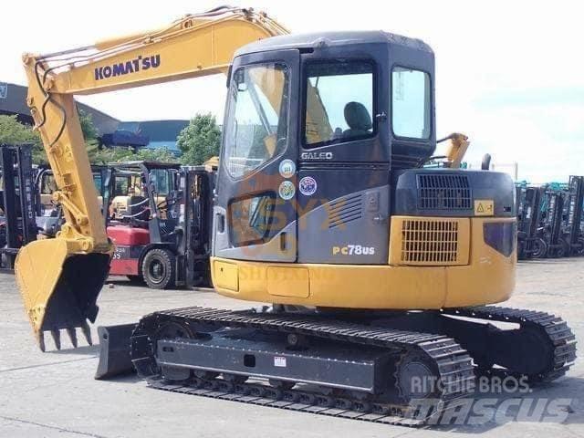Komatsu PC 78 US 中型挖掘机