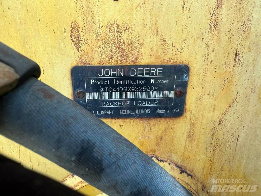 DEERE 410G 反铲装载机