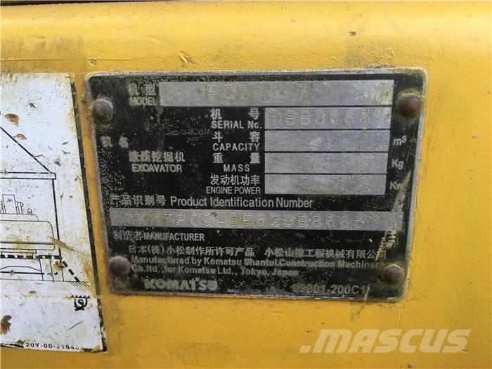Komatsu PC 200-7 履带挖掘机