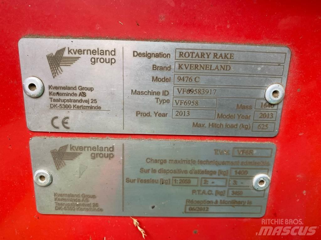 Kverneland 9476C 料堆整形机