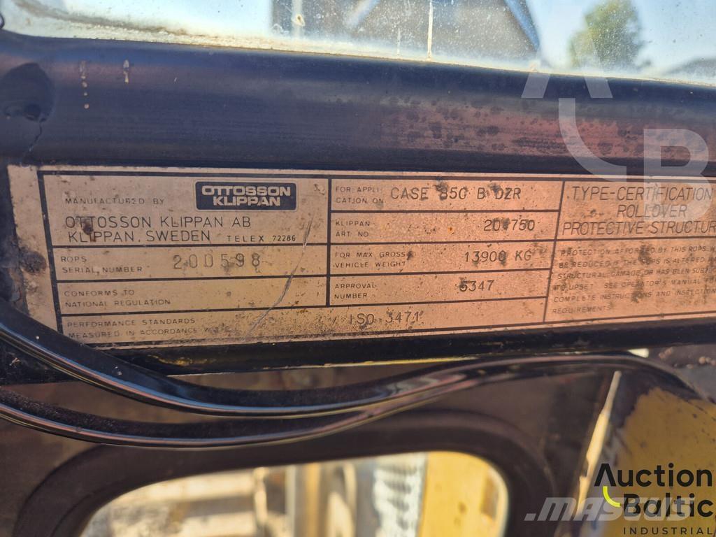 CASE 850 B 履带式推土机