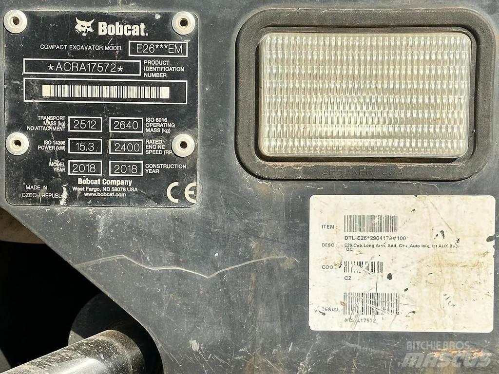 Bobcat E26 小型挖掘机