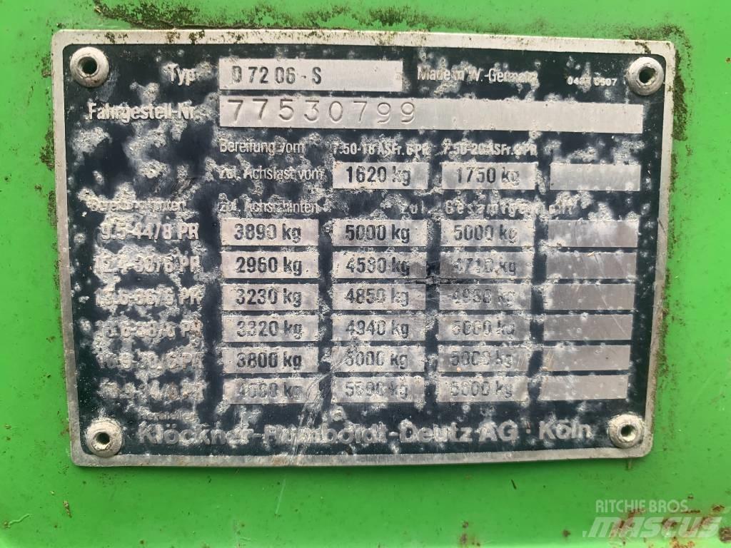 Deutz-Fahr D7207C 拖拉机/农用车