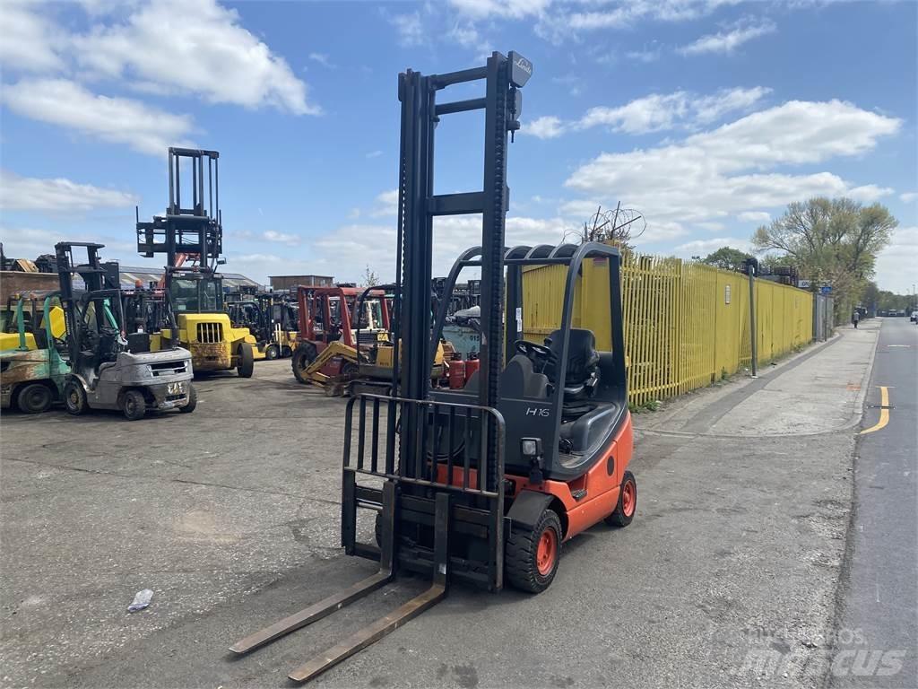 Linde H16T-03 天然气叉车