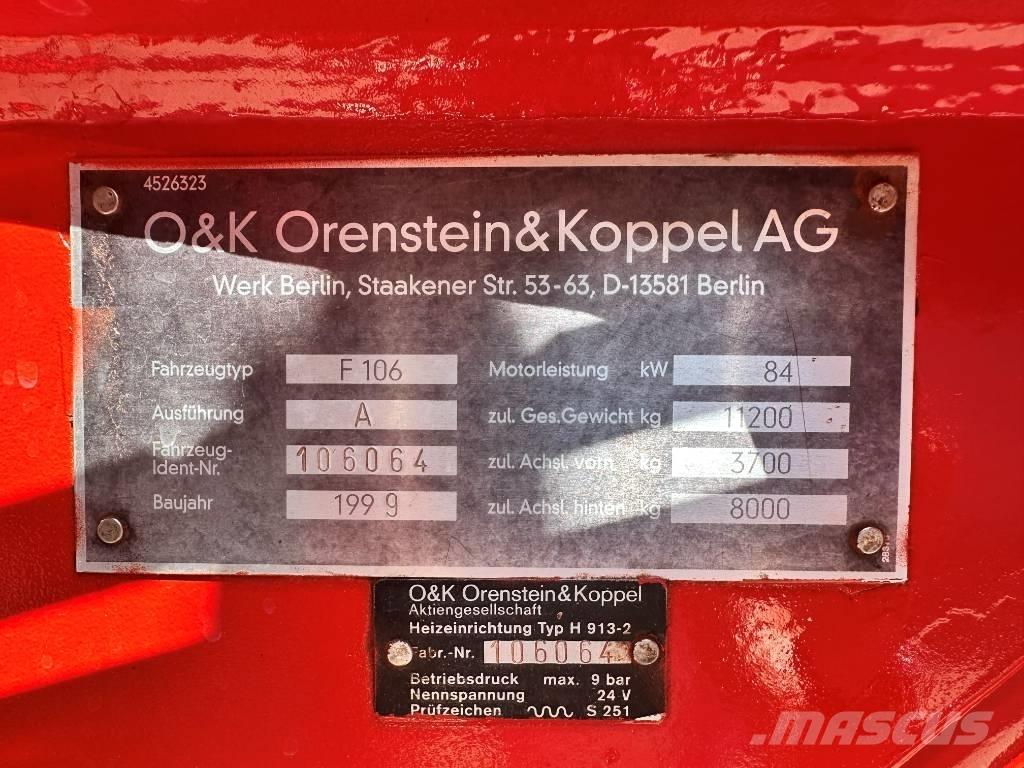 O&K F 106 A 平地机/推土机