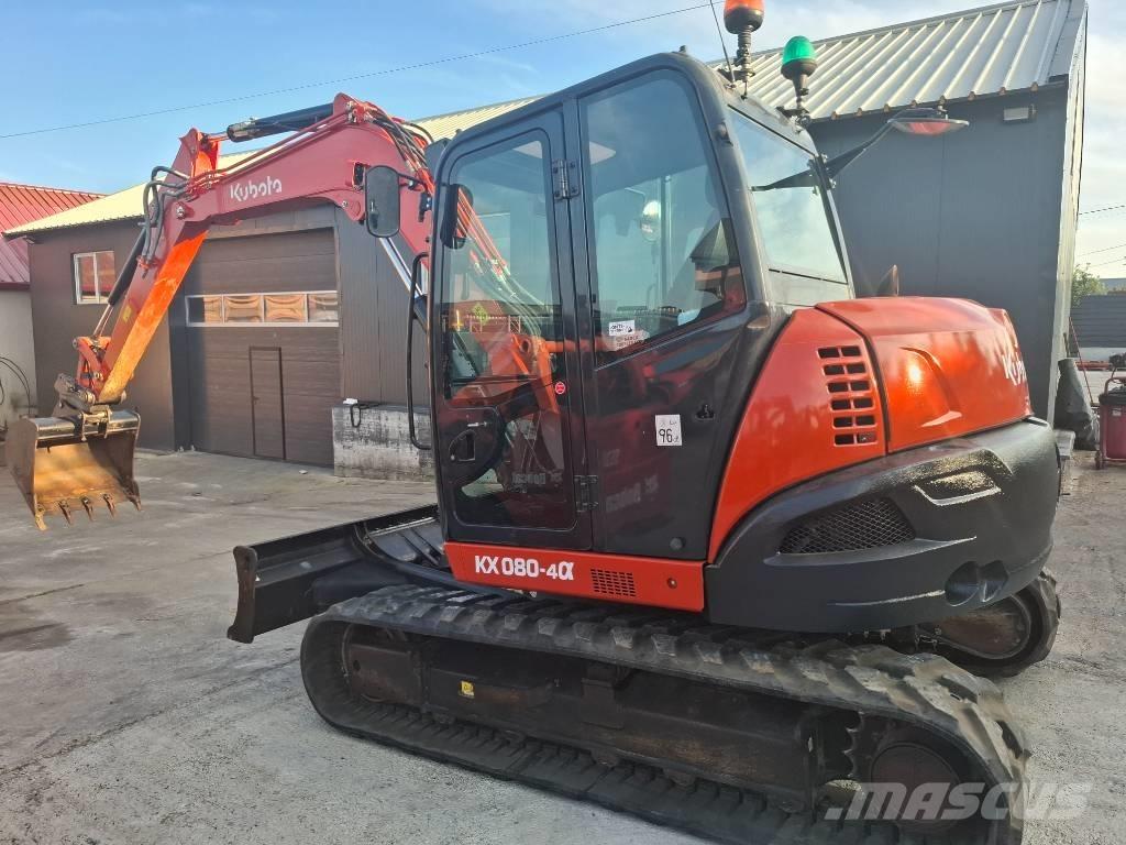 Kubota Kx 0-80-4 中型挖掘机