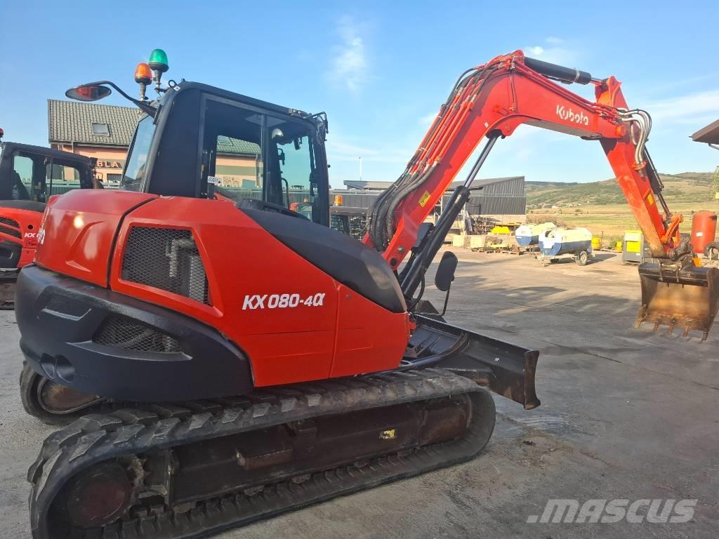 Kubota Kx 0-80-4 中型挖掘机