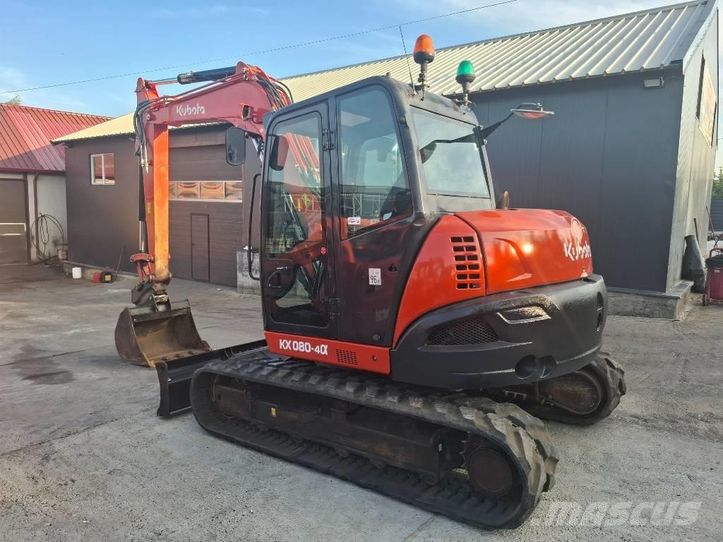 Kubota Kx 0-80-4 中型挖掘机