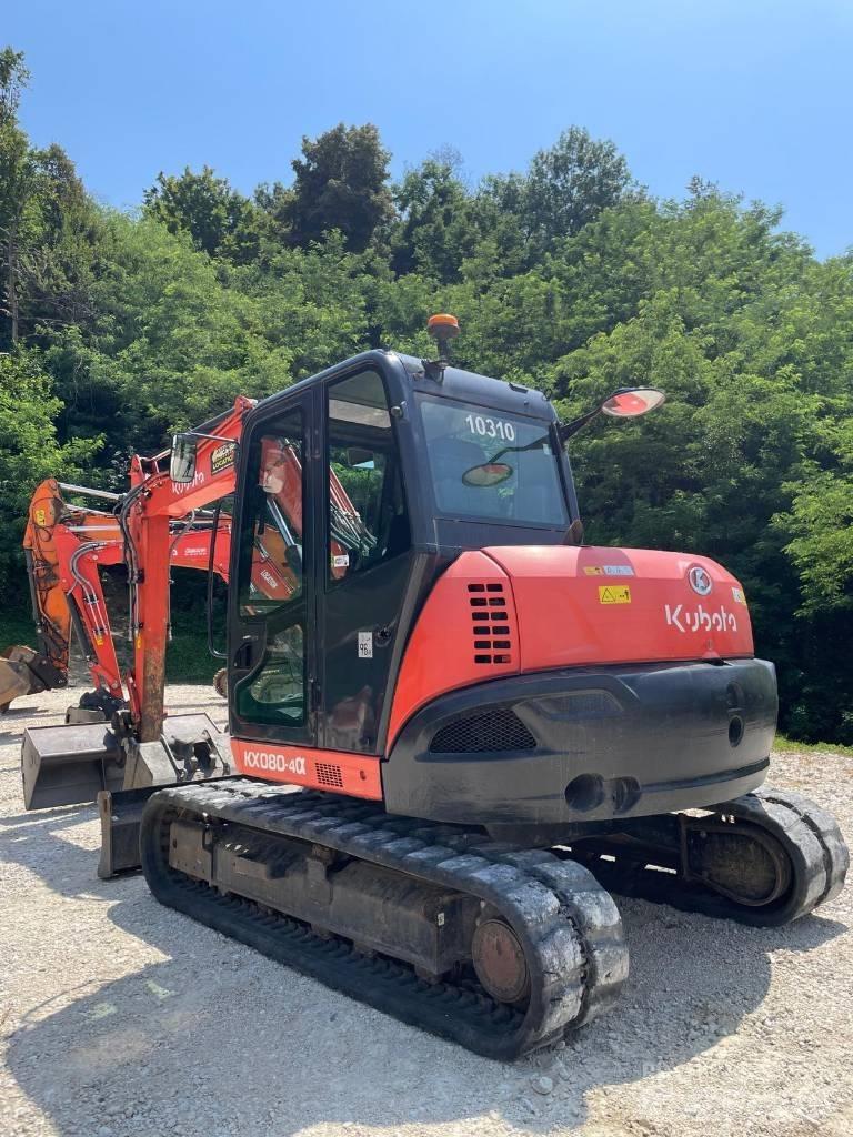 Kubota KX 080-4 中型挖掘机