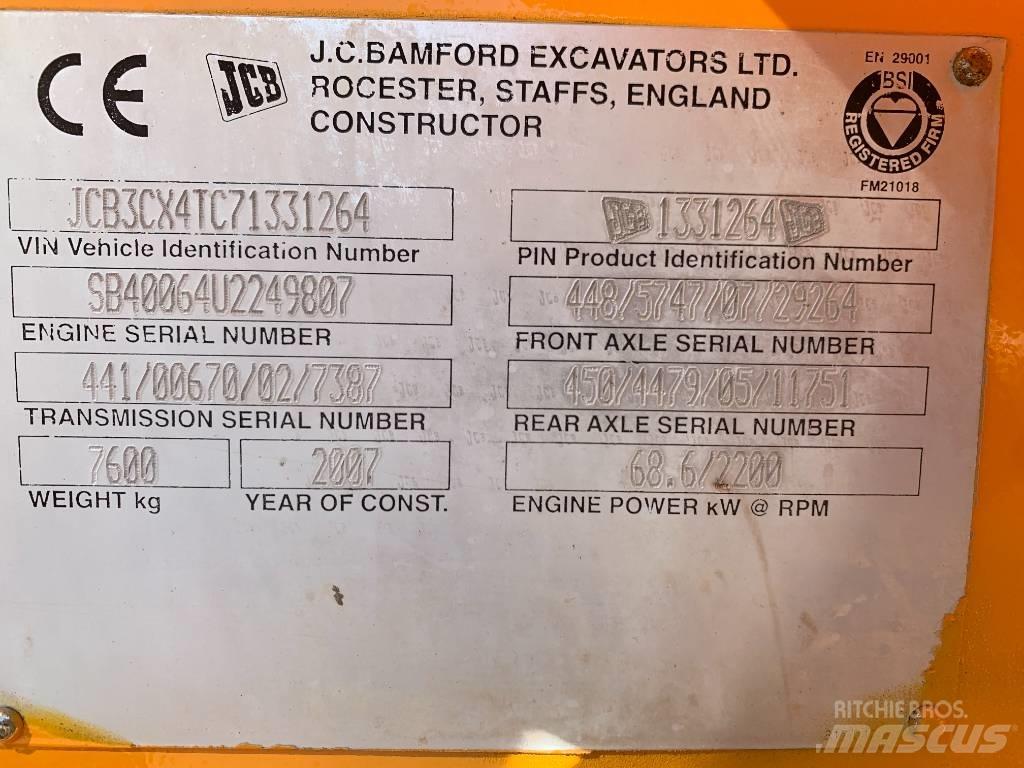 JCB 3 CX 轮式挖掘机