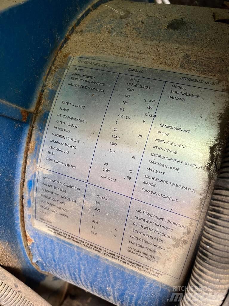 FG Wilson P 135 柴油发电机