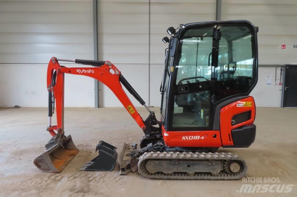 Kubota KX 018-4 小型挖掘机
