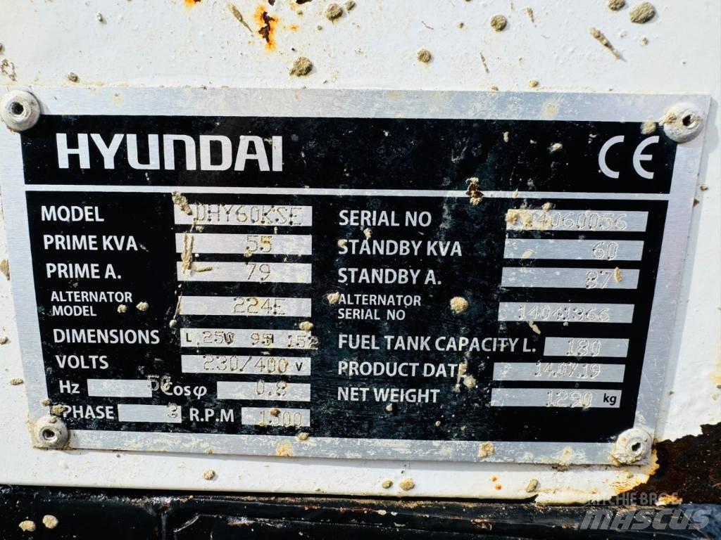 Hyundai DHY60KSE 柴油发电机