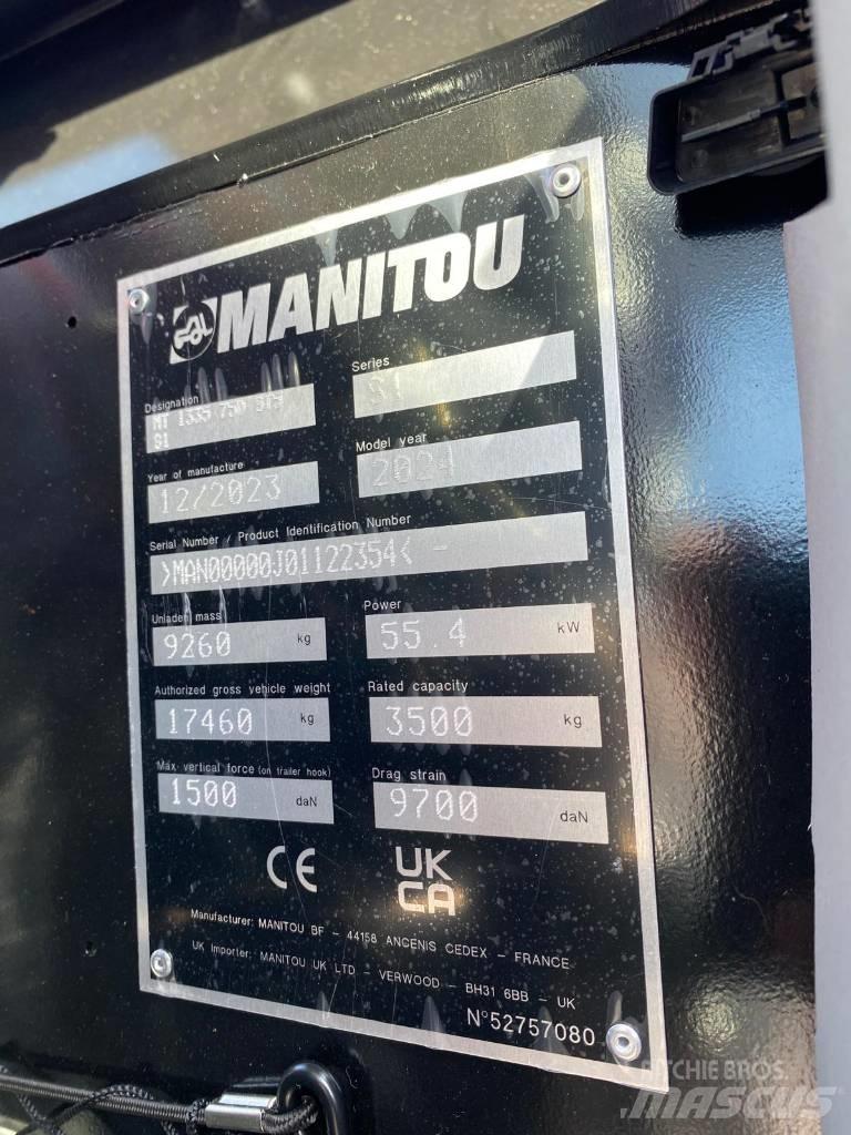 Manitou MT 1335 伸缩臂叉装车|叉装车