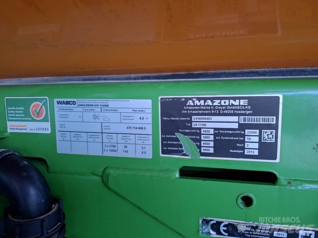 Amazone UX 11200 牵引式喷雾机